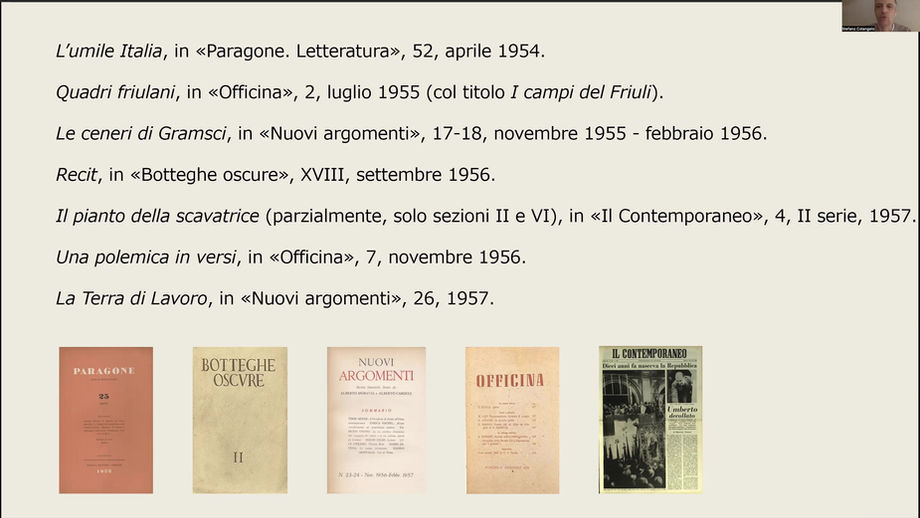 Lezione 2. "Le ceneri di Gramsci" (1957)